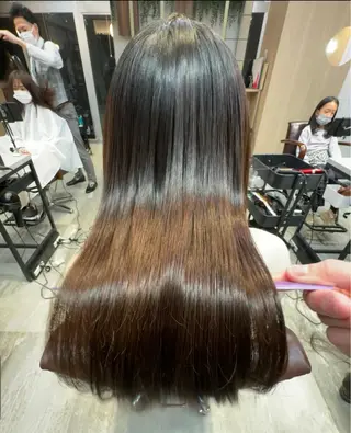 ロング ✨髪を傷ませない✨ 吉田ひじりのヘアスタイル