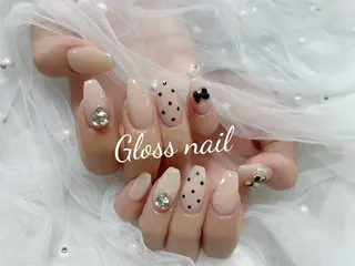 ネイル Gloss nail salonジェル＆長さだし専門店所属・Meri💅ジェル& チップ長さだし専門のネイルデザイン