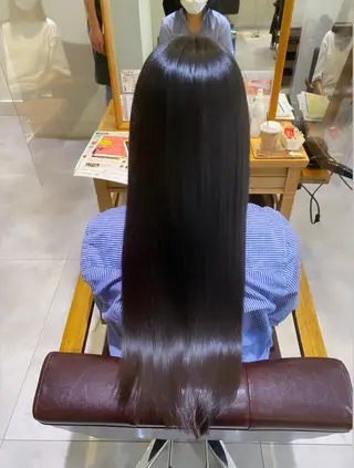 ロング カラー BLENDby happiness所属・KAORU/絹髪 /髪質改善/奈良のヘアスタイル