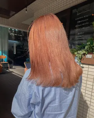 セミロング 仙田 遥のヘアスタイル