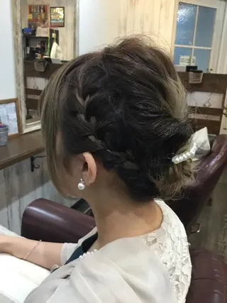 ヘアアレンジ 金崎 新吾のヘアスタイル