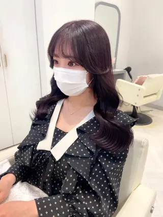 ロング カラー Euphoria銀座 銀座三丁目所属・🌼 足谷 美空 🌼のヘアスタイル