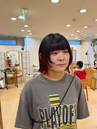 ショート カラー 💠つたふうか/ 韓国/メンズヘア💠のヘアスタイル