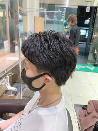 ショート メンズ 髪質改善・縮毛矯正 Taijuのヘアスタイル