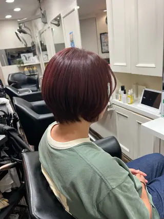 ショート yolo所属・南桑 由芽のヘアスタイル