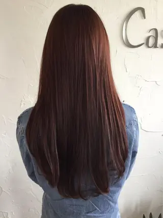 ロング カラー ヘアアレンジ Add9 久保田 陽代のヘアスタイル