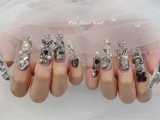 ネイル HANA 長さだしのネイルデザイン