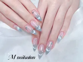 ネイル M🌷nail 長さだし専門店のネイルデザイン