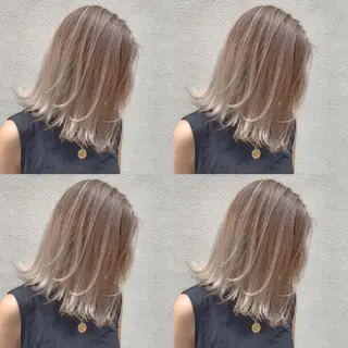 ミディアム Selene hair OSAKAのヘアスタイル