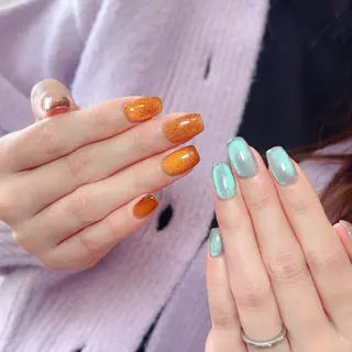 ミディアム めぐみのネイルサロン 惠のネイルデザイン