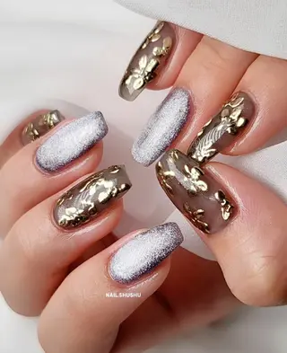 ネイル 3dパーツ/流行り 👧shushu❤️のネイルデザイン