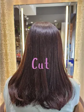 ロング カラー カラー/髪質改善/ カット/にこるのヘアスタイル