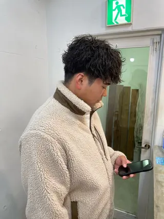 パーマ メンズ 【髪質改善・美髪 矯正】🌟だいち🌟のヘアスタイル