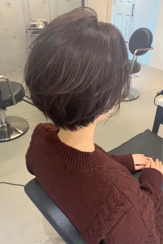 ショート カラー ヘアアレンジ Aloa透明感ヘア ♡kanami♡のヘアスタイル