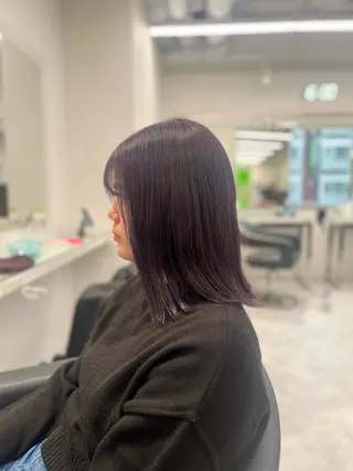 カラー ブリーチなし透明感 💗RYOTAのヘアスタイル