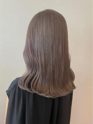 ミディアム カラー 🌿レイヤー赤み消し 🌿西村拓也のヘアスタイル