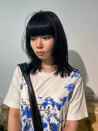 ミディアム カラー iroha/ n.w.h🎀のヘアスタイル