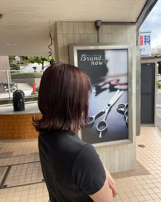 ミディアム カラー 本店店長☆ 前原海翔のヘアスタイル