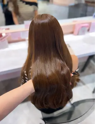 ロング 🤍艶髪韓国ヘア🤍 Rikoのヘアスタイル