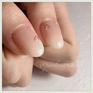 ネイル Beauty salon Ryu・ange所属・PEARL ROSE パールローズのネイルデザイン
