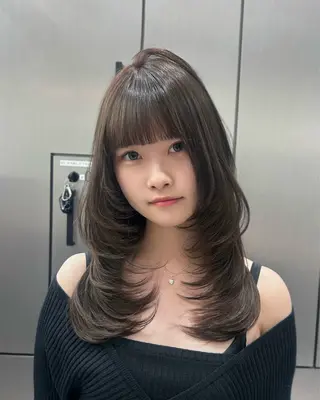 ロング 大人レイヤー/艶美髪 🇺🇸TOMONAのヘアスタイル