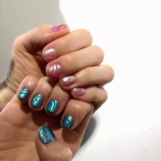 ネイル kichi･:* みじゅのネイルデザイン