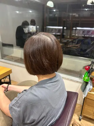 ショート ウジイエ ミユウのヘアスタイル