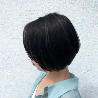 カラー picasso yume/ボブカットのヘアスタイル