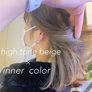 ミディアム カラー scene.所属・TOPstylist ✂️フセケイタ✂️のヘアスタイル