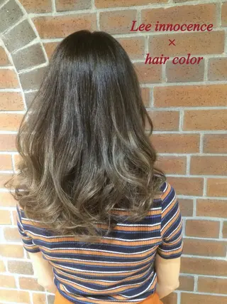 ミディアム セミロング ロング カラー カラー/髪質改善スペ シャリスト宮本　伸一のヘアスタイル