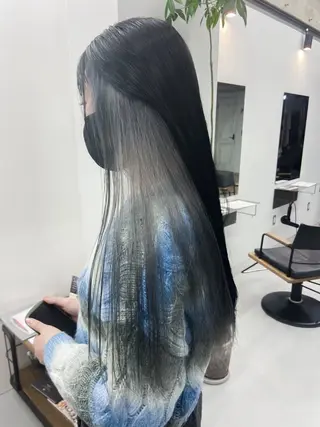 ロング ボブカットモデル/パ ーマ/harunaのヘアスタイル