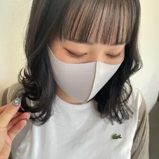ミディアム カラー tablier所属・北名古屋 /美容院カフェのヘアスタイル