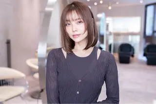 ミディアム 韓国ヘア/レイヤー そーた/渋谷駅のヘアスタイル