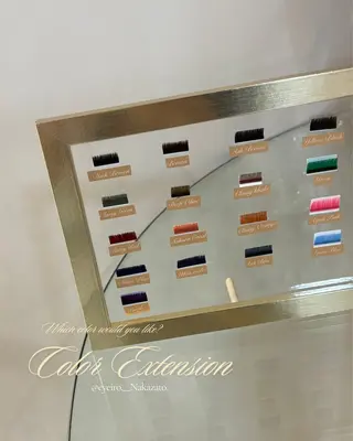 マツエク・マツパ EYEIRO大宮東口 ナカザトのマツエク・マツパデザイン