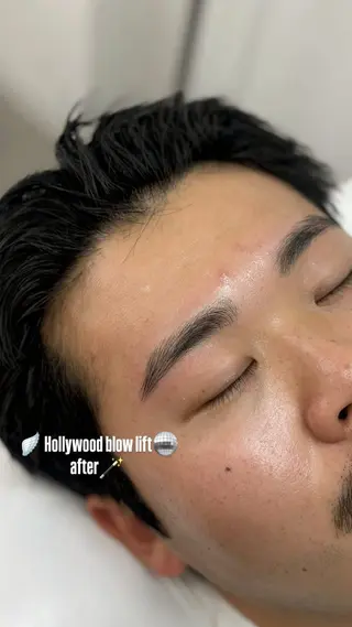 メンズ アイブロウ jiem5 𝐦𝐚𝐧𝐚🎀のマツエク・マツパデザイン