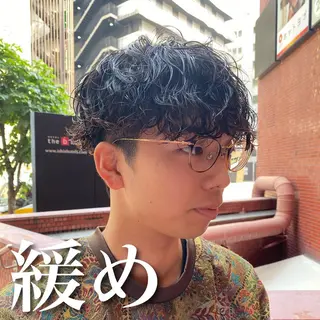 パーマ メンズ 年間2000名担当◎ パーマ職人/仲原佑樹のヘアスタイル