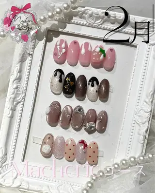 ネイル マシェリローズ所属・Macherie Roseのネイルデザイン