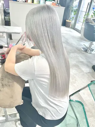 ロング Lavy kyoto所属・Lavy カラー&エクステのヘアスタイル