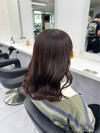 ロング カラー モテ艶🤍透明感 レイヤー🤍教真のヘアスタイル
