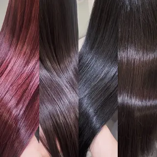 ロング カラー 💖大人韓国ヘア💖 韓国艶カラー【銀座】のヘアスタイル