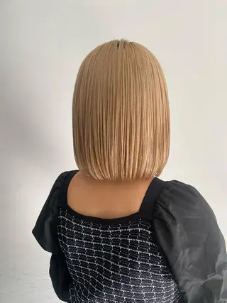 ショート 🌀渋谷ボブパーマ 🌀河野瑠太のヘアスタイル