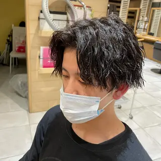 パーマ メンズ Reginavita栄所属・メンズ特化/ 本日空き○/岡本一真のヘアスタイル