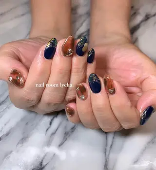 ネイル ﾈｲﾙﾙｰﾑﾘｯｶ 𝐦𝐚𝐲𝐮のネイルデザイン