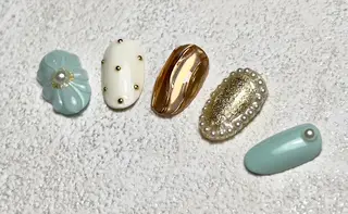 ネイル lucky nail 歌舞伎町のネイルデザイン