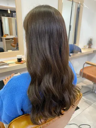 ロング 顔まわりカット/金山 /大園芽依のヘアスタイル