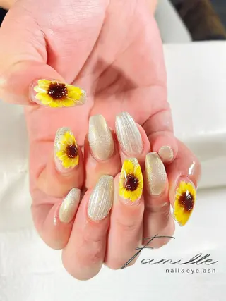 ネイル nail&eyelash Famille池袋東口店所属・Tanaka Nailistのネイルデザイン