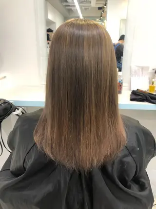 ミディアム カラー 🦋ハイトーンボブ ショート🦋トシキのヘアスタイル