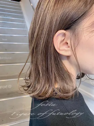 ミディアム Jewel  Box   西梅田店所属・髪質改善サロン 梅田/ヨナミネのヘアスタイル