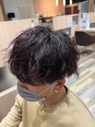 ショート カラー メンズ chill仙台所属・藤田 一樹のヘアスタイル