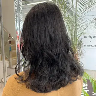 ミディアム カラー これた🧸ヘアメ職人 ♡髪質改善♡カラーのヘアスタイル